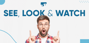 See, watch or look?